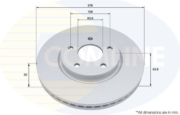 Brake Disc COATED ADC5059V