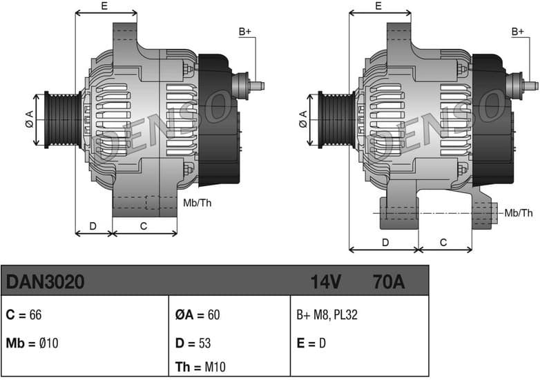 Alternator DAN3020 - image 3