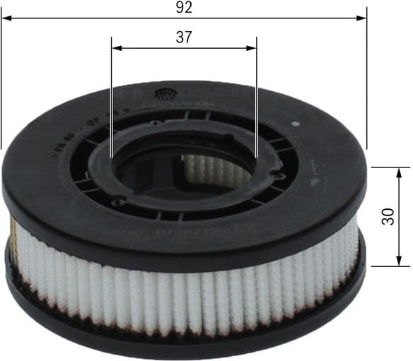 Filter, crankcase ventilation F 026 400 645