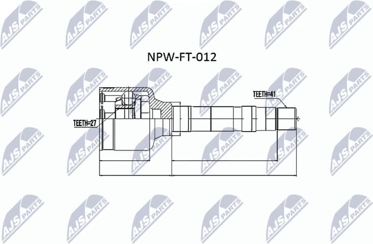 Joint Kit, drive shaft NPW-FT-012