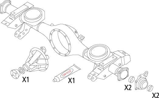Gasket Set, differential 19535816 - image 6