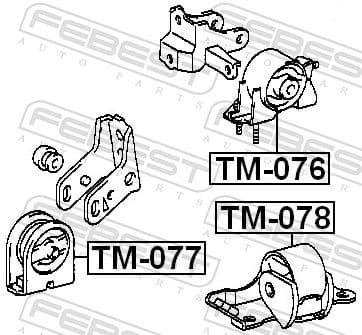 Mounting, engine TM-077 - image 2