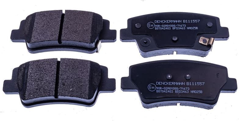 Brake Pad Set, disc brake B111557