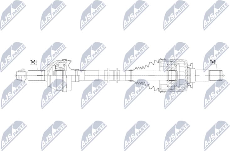 Drive Shaft NPW-LR-033