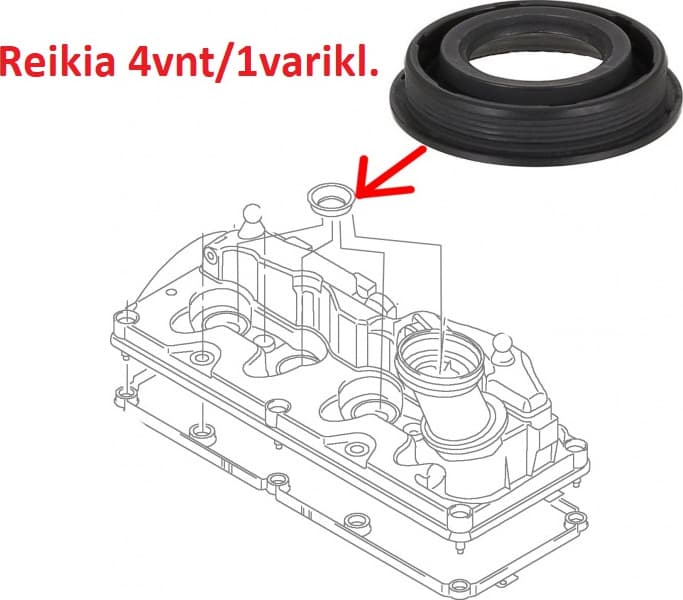 Gasket valve cover 380.150