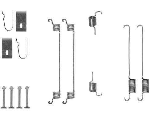 Accessory Kit, brake shoes 97041200