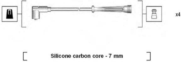 Ignition Cable Kit 941145350732