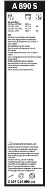 Wiper Blade Aerotwin 3 397 014 890 - image 8