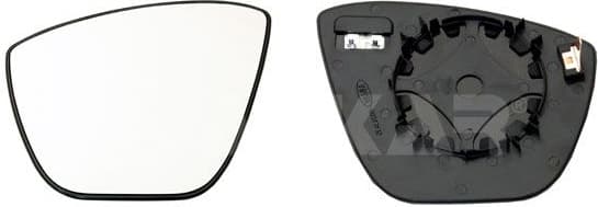 Mirror Glass, exterior mirror 6431434