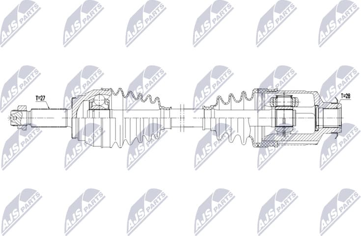 Drive Shaft NPW-KA-406