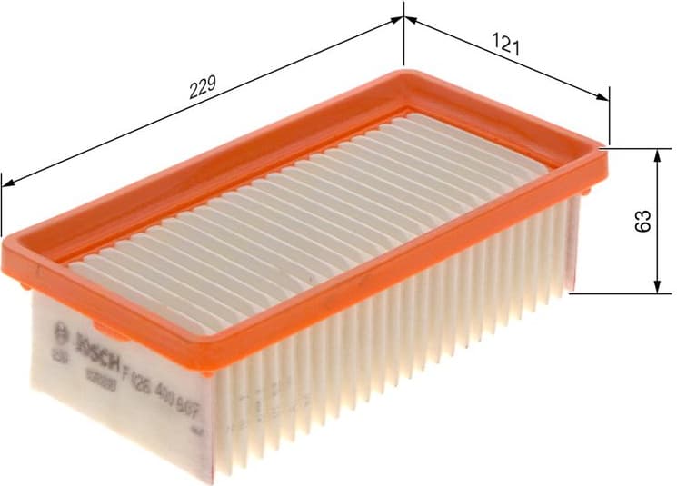 Air Filter F 026 400 607 - image 5