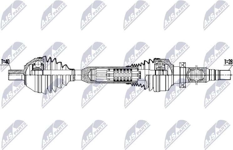Drive Shaft NPW-VV-174