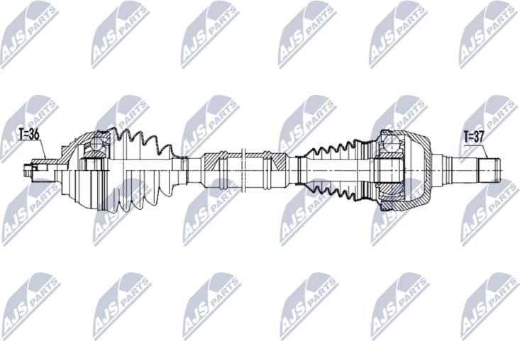 Drive Shaft NPW-VW-221