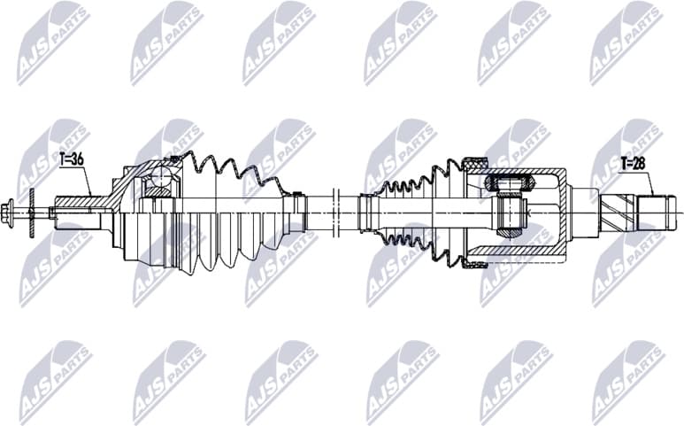Drive Shaft NPW-VV-170