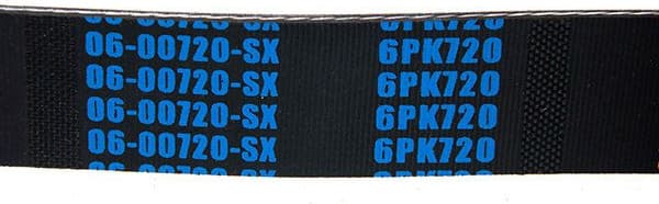 V-ribbed Belt 06-00720-SX - image 3