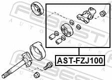 Steering Shaft AST-FZJ100 - image 2