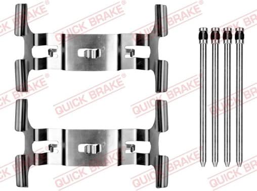 Accessory Kit, disc brake pad 109-0195