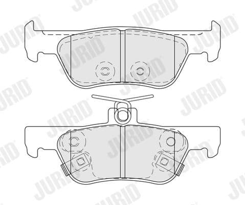 Brake Pad Set, disc brake 574222J - image 2