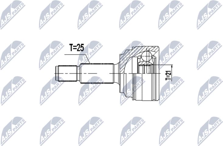 Joint Kit, drive shaft NPZ-FR-059 - image 2