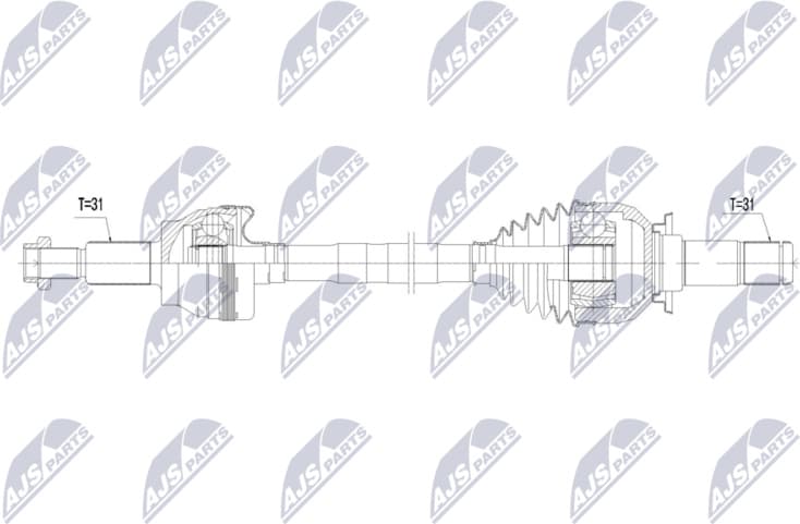 Drive Shaft NPW-LR-060