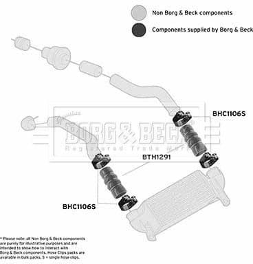Charge Air Hose BTH1291 - image 3