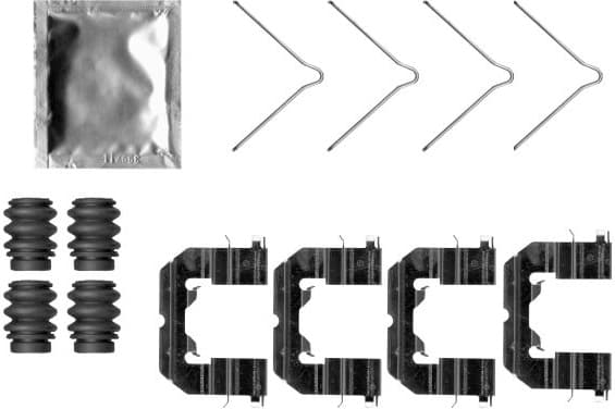 Accessory Kit, disc brake pad 82554600