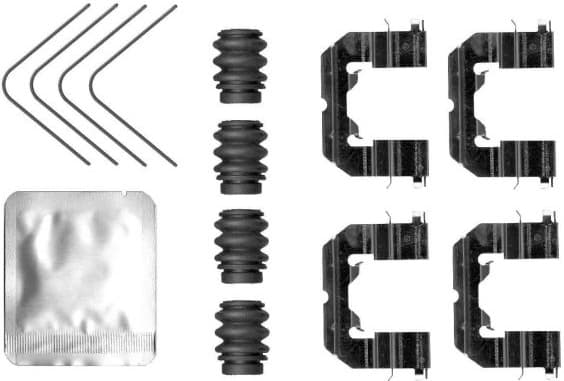 Accessory Kit, disc brake pad 82554300