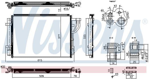 Condenser, air conditioning ** FIRST FIT ** 940959 - image 7