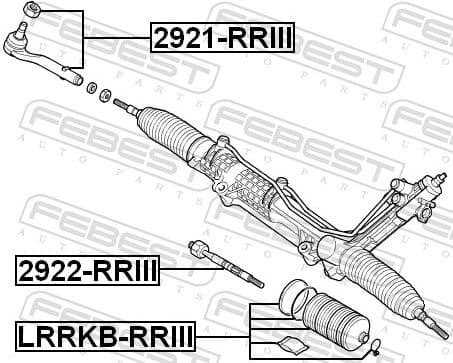 Inner Tie Rod 2922-RRIII - image 2