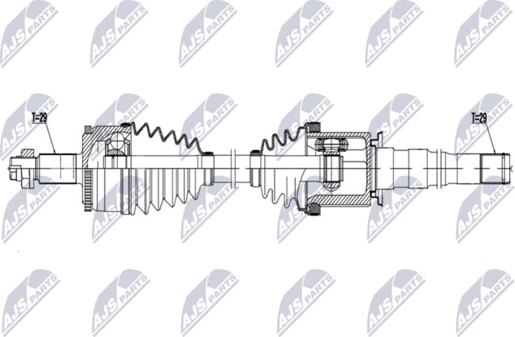 Drive Shaft NPW-LR-043