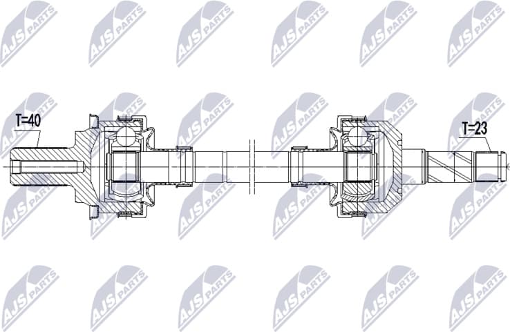Drive Shaft NPW-VV-168