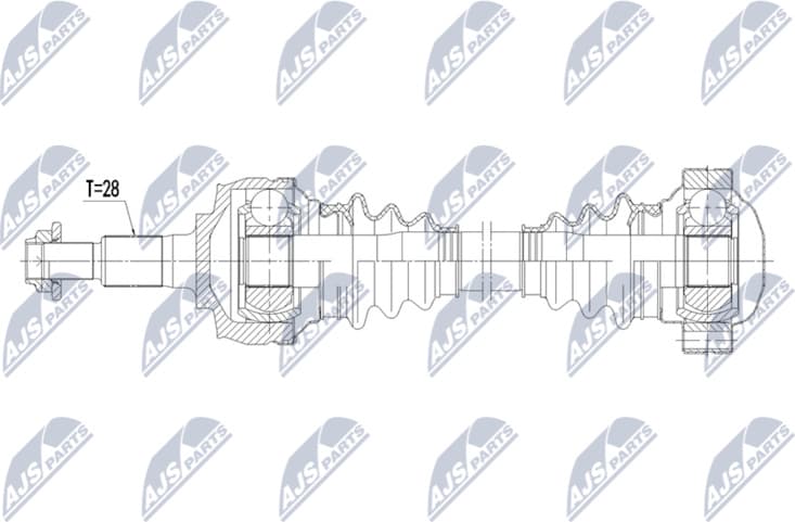 Drive Shaft NPW-PS-016