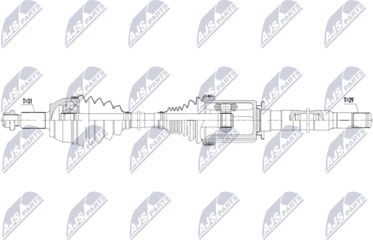 Drive Shaft NPW-LR-049