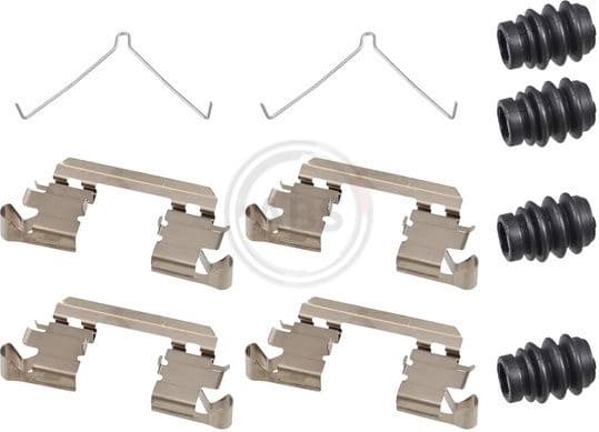 Accessory Kit, disc brake pad 0113Q