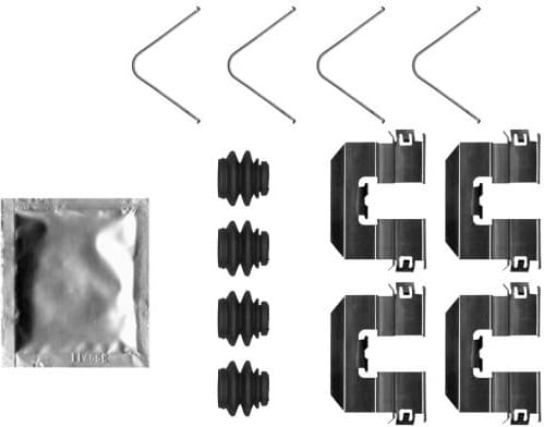 Accessory Kit, disc brake pad 82553500