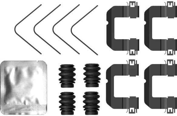 Accessory Kit, disc brake pad 82553400