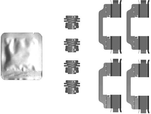 Accessory Kit, disc brake pad 82553000