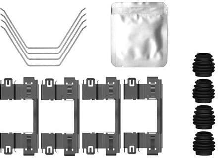 Accessory Kit, disc brake pad 82558600