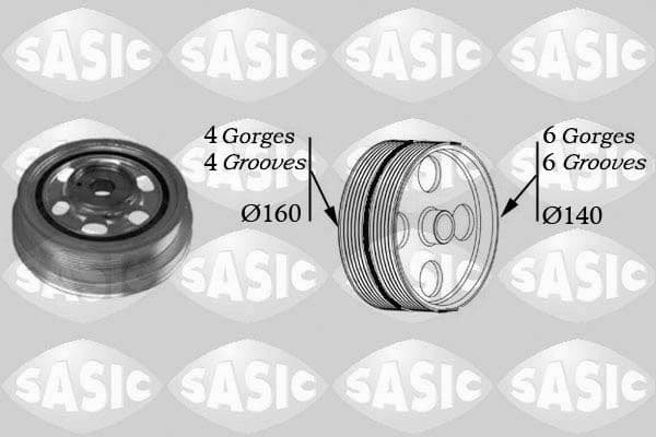 Belt Pulley, crankshaft 2156030