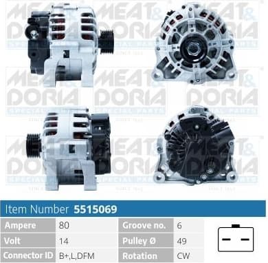 Alternator 5515069