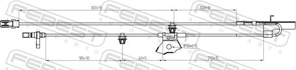 Sensor, wheel speed 01606-008 - image 2