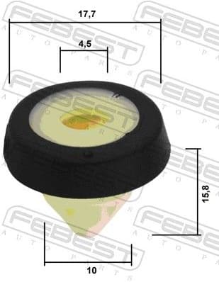 Clip, trim/protection strip 88570-164 - image 2