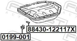 Screw Plug, oil sump 0199-001 - image 2