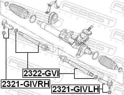 Tie Rod End 2321-GIVLH - image 2