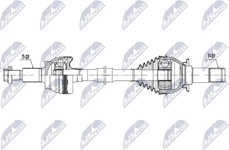 Drive Shaft NPW-JG-014