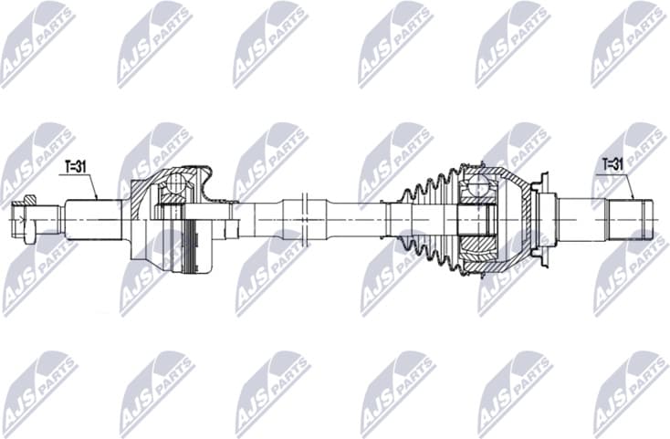 Drive Shaft NPW-JG-012