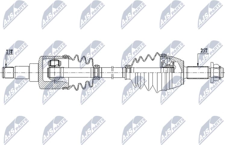 Drive Shaft NPW-FR-172