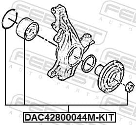 Wheel Bearing DAC42800044M-KIT - image 2