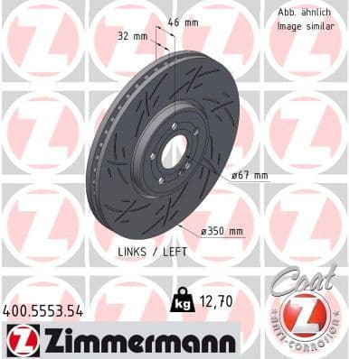 Brake Disc BLACK Z 400.5553.54