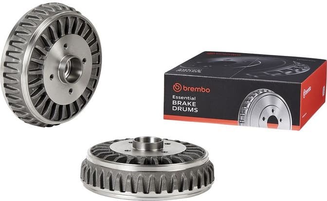 Brake Drum ESSENTIAL LINE - With Bearing Kit 14.E312.60 - image 2
